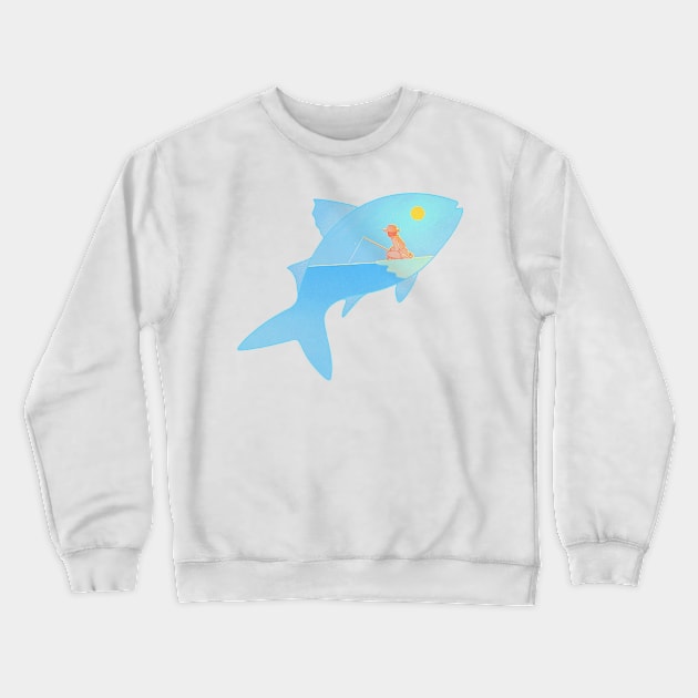 Fisherman Crewneck Sweatshirt by PassKoms